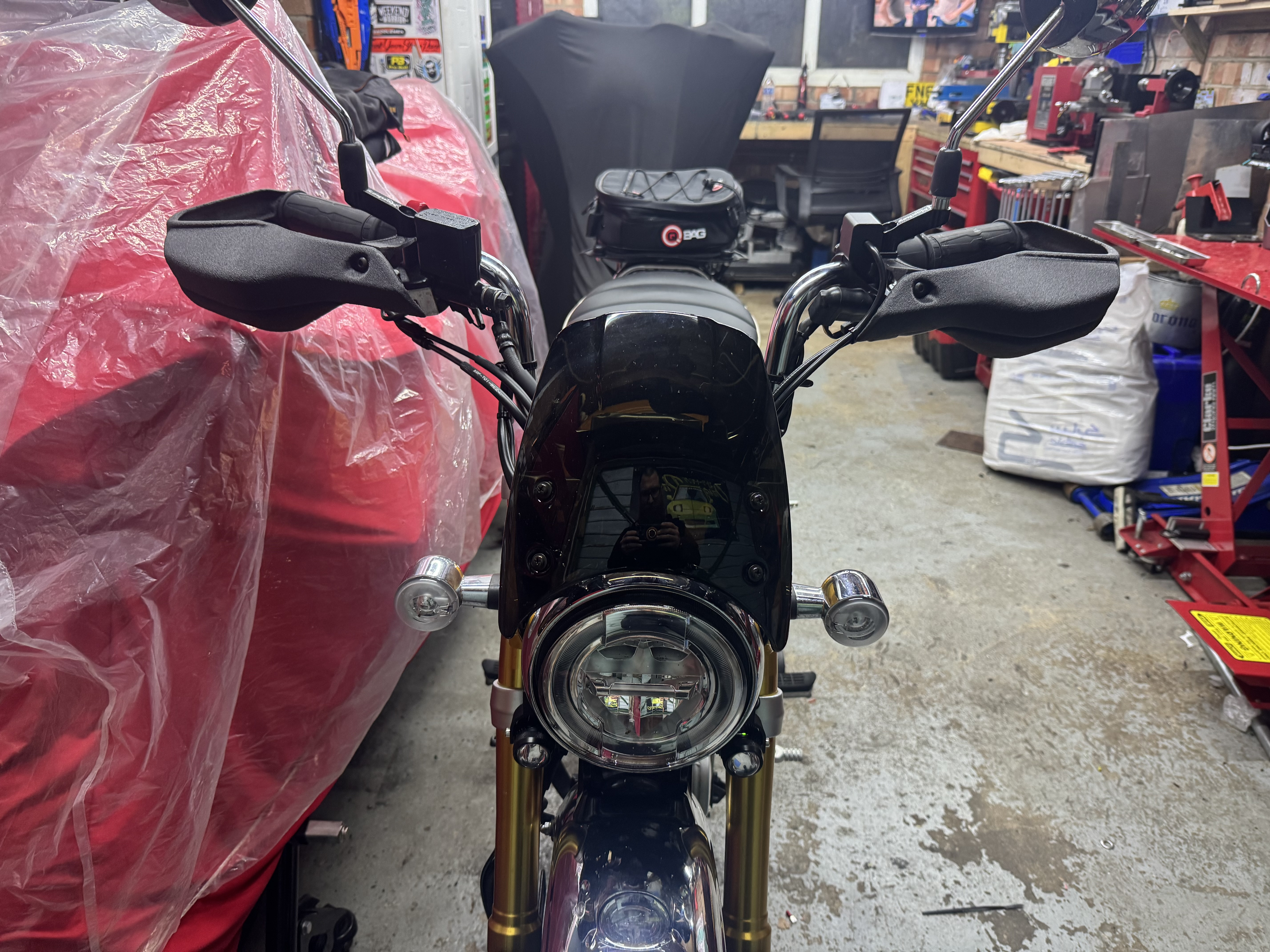 Защитные ручки Z125 для Honda Monkey — стиль и безопасность для 3D принтера