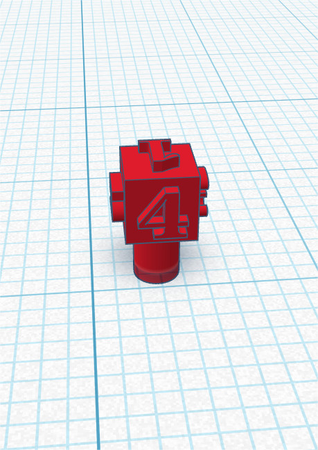 Уникальная игрушка антистресс — кубик number squeezing cube для 3D принтера