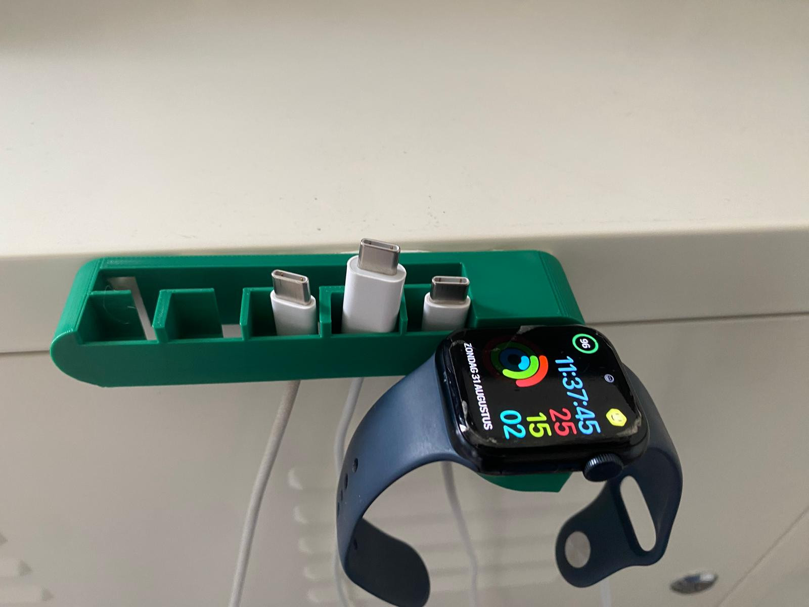 Держатель кабеля на 5 шт.+ зарядка Apple Watch для 3D принтера