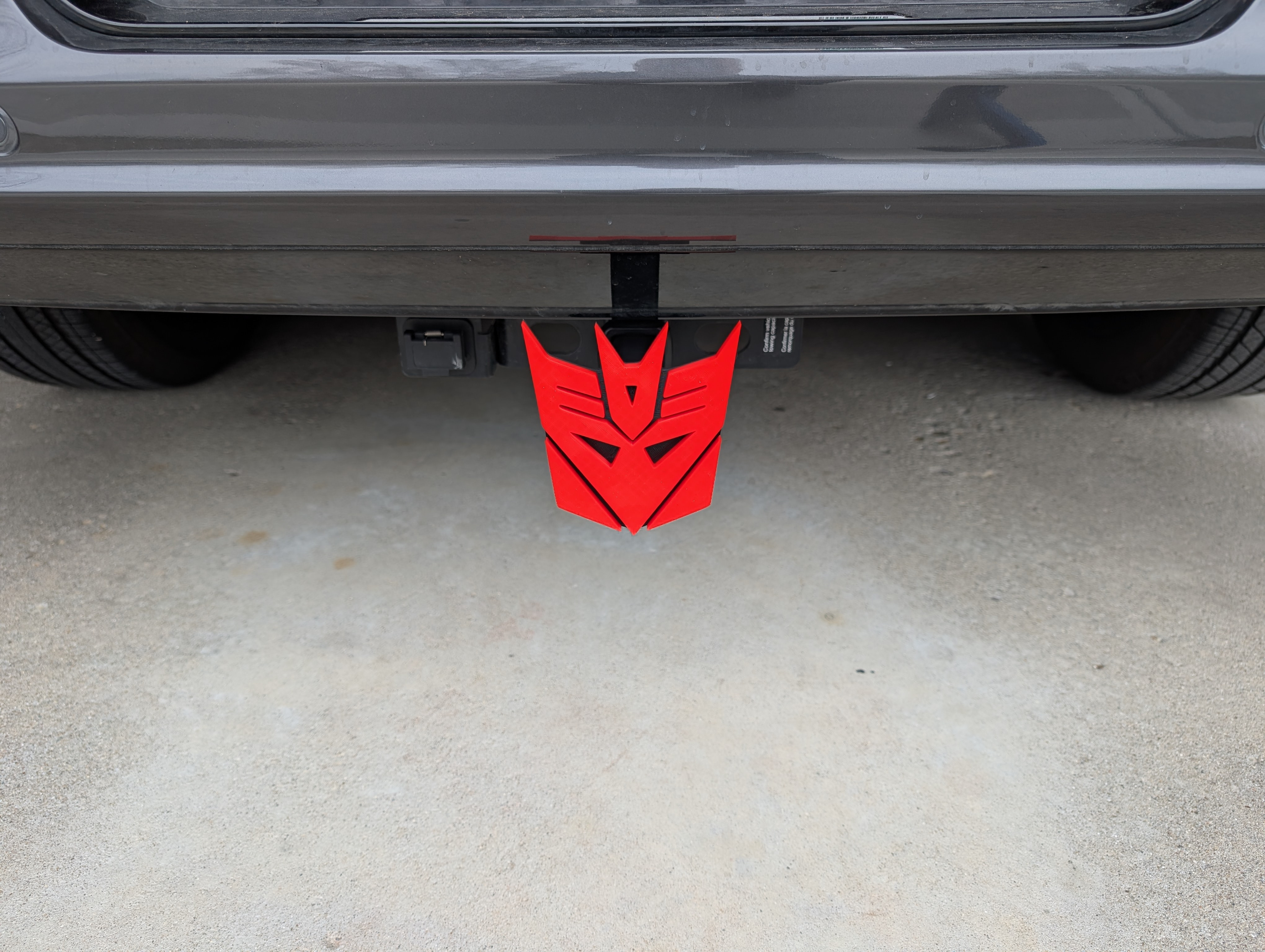 Трансформеры Покрытие фаркопа 3D-модель | Скачать для 3D принтера