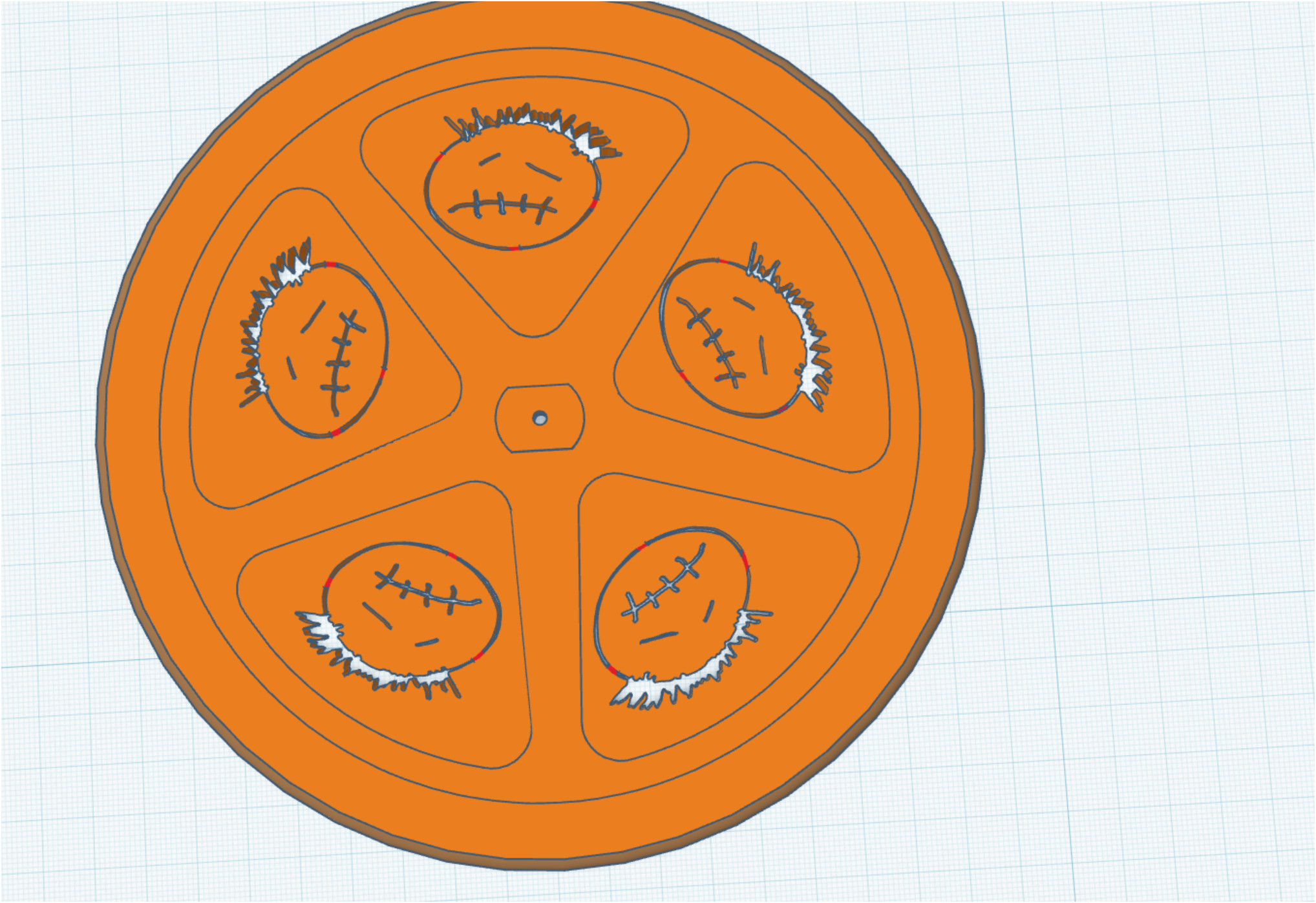 Оригинальное колесо для велосипеда Floris в 3D-модели для 3D принтера