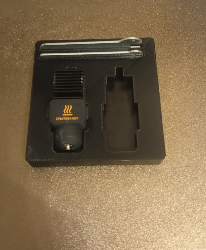 Удобный держатель сопла и ключей Bambulab A1 🔥 для 3D принтера