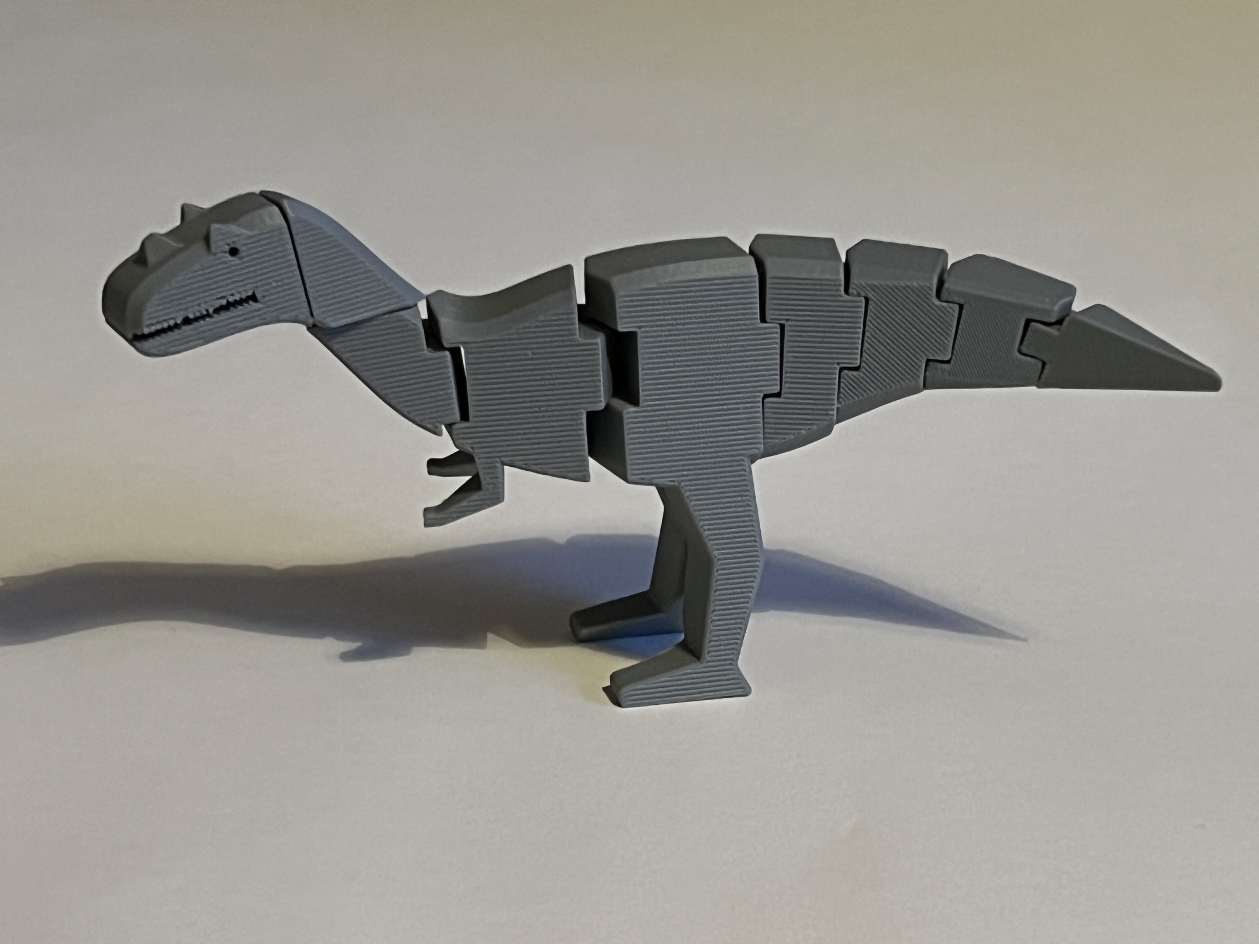 Реалистичная 3D-модель гибкого динозавра Ceratosaurus Ellioti для 3D принтера