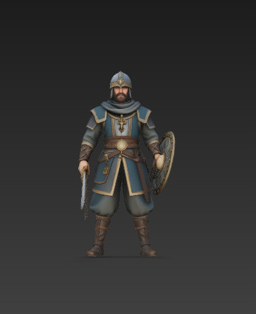 Элитная фигура рыцаря Seçkin Şövalye — лучшая 3D-модель для коллекционеров для 3D принтера