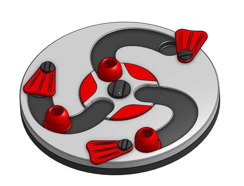 Игрушка-головоломка для кошек своими руками для 3D принтера