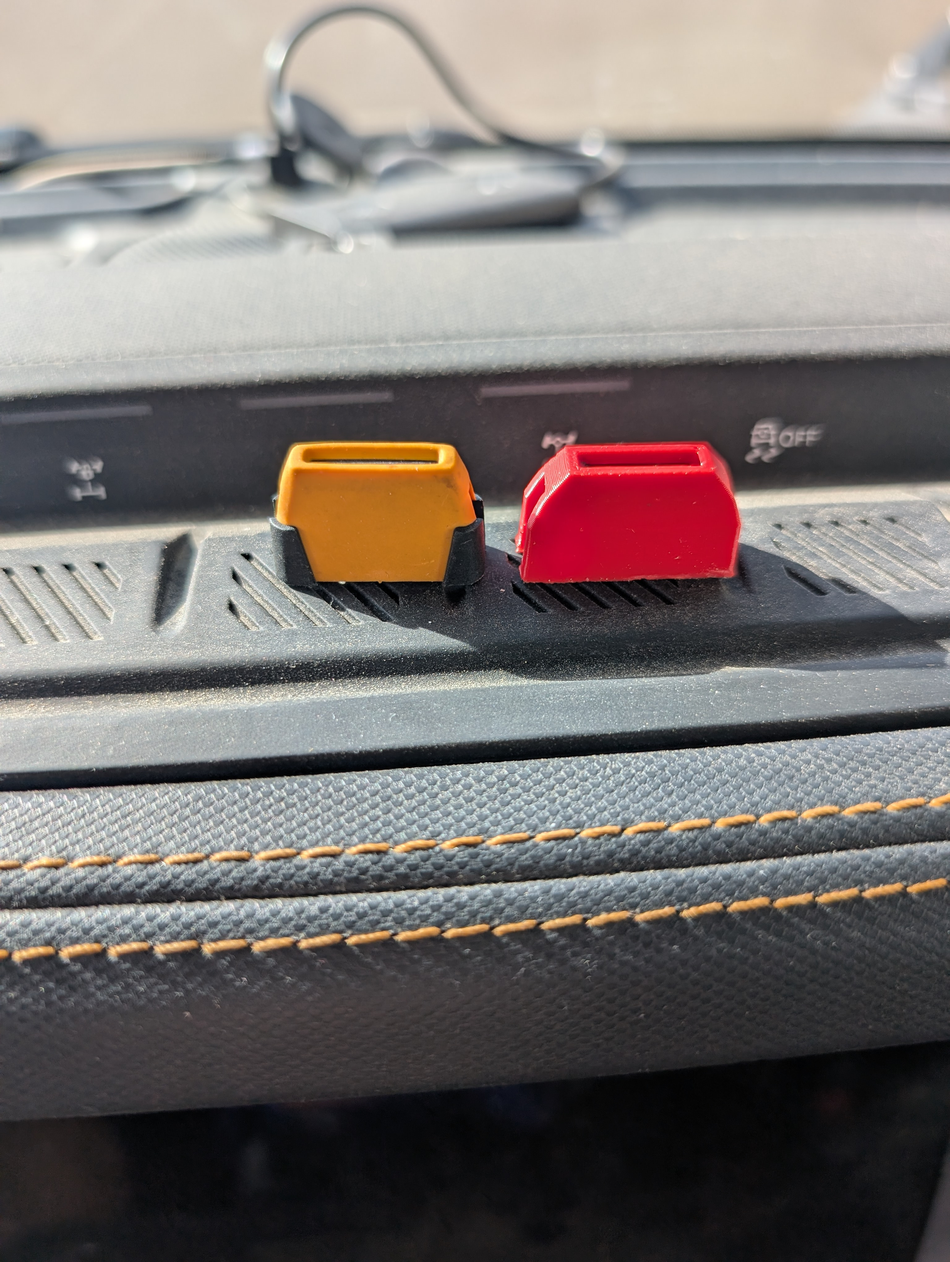 Реалистичная 3D-модель Bronco A/C vent tab для 3D принтера