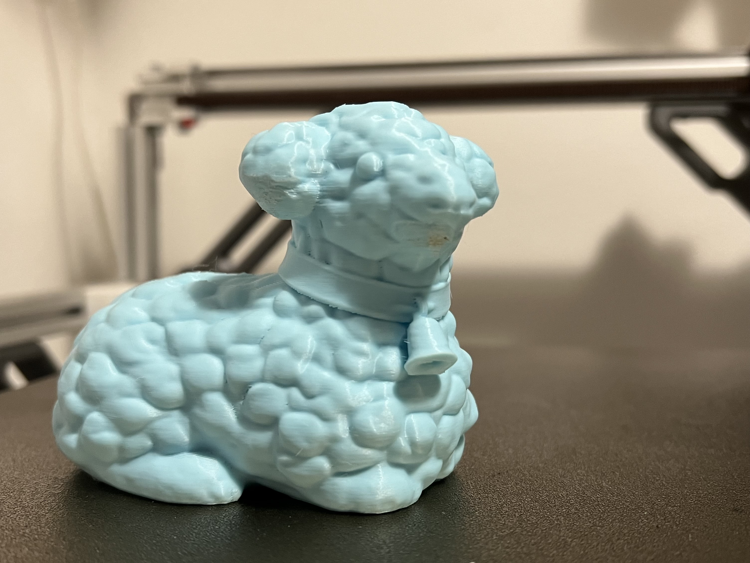 Пасхальный ягнёнок — реалистичная 3D-модель для 3D принтера