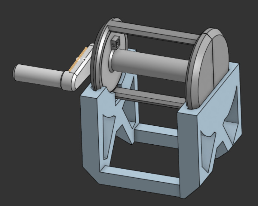 Зажги атмосферу! 3D-модель Festival Lights Cable Winder для 3D принтера