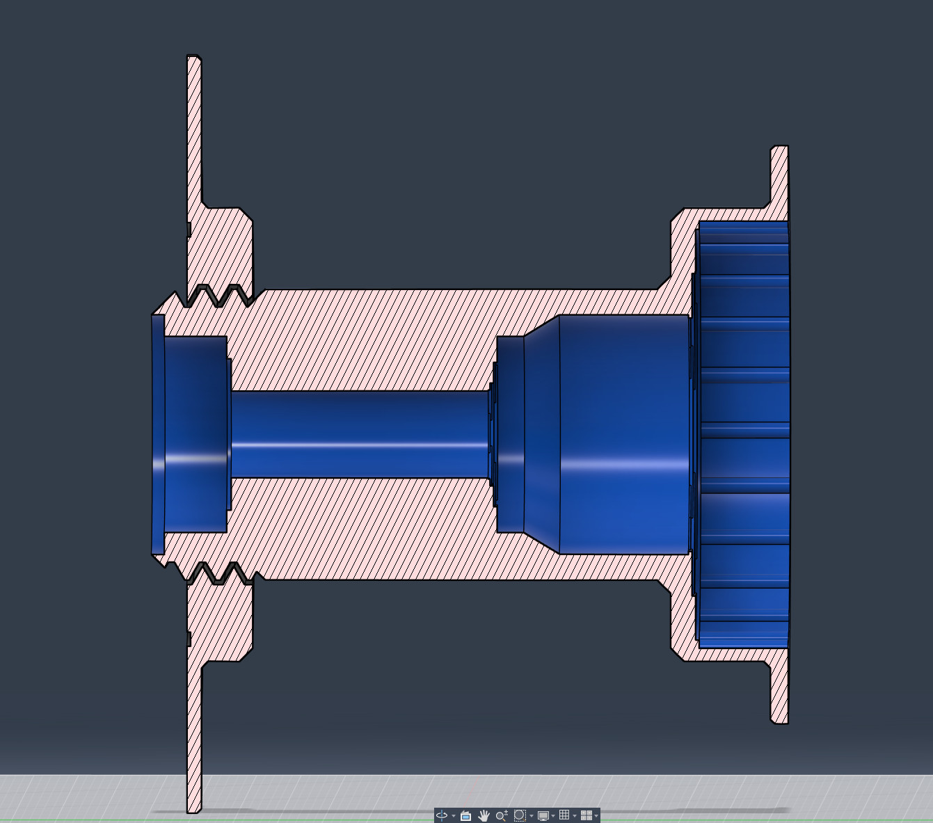 3D-модель FS2026 Rewinder Nut с разными смещениями для 3D принтера