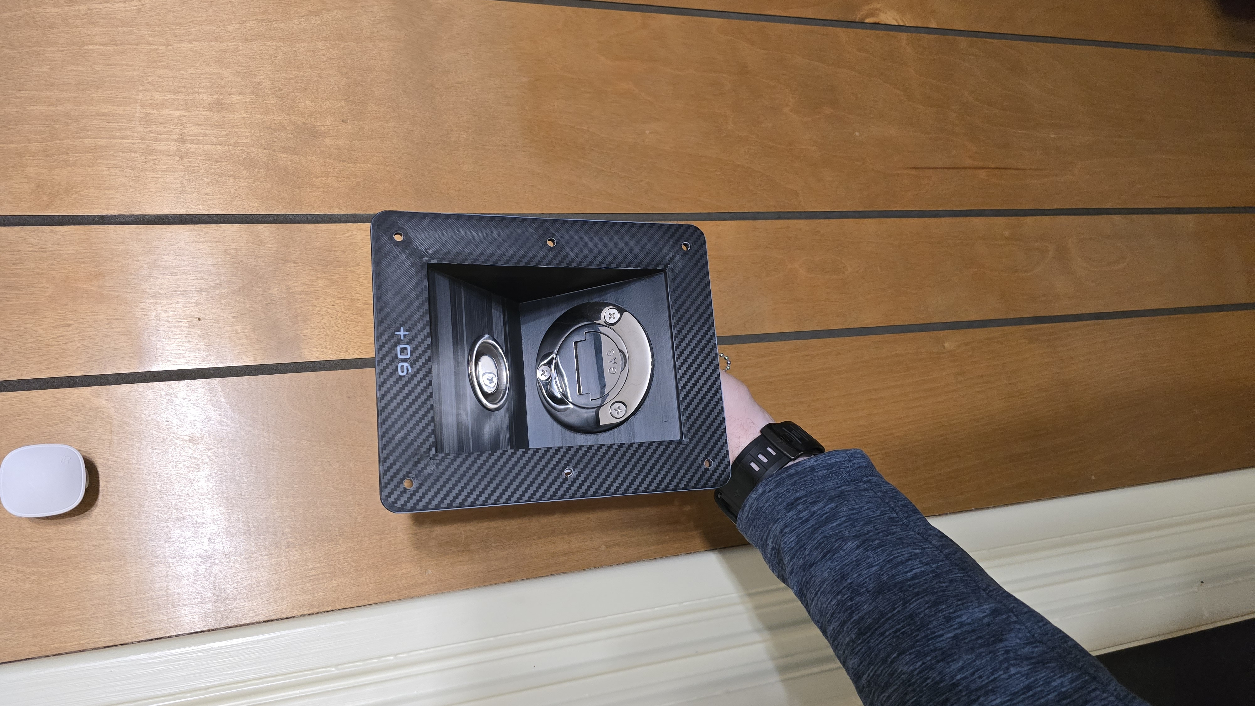 Топовая 3D-модель топливной двери автомобиля для 3D принтера