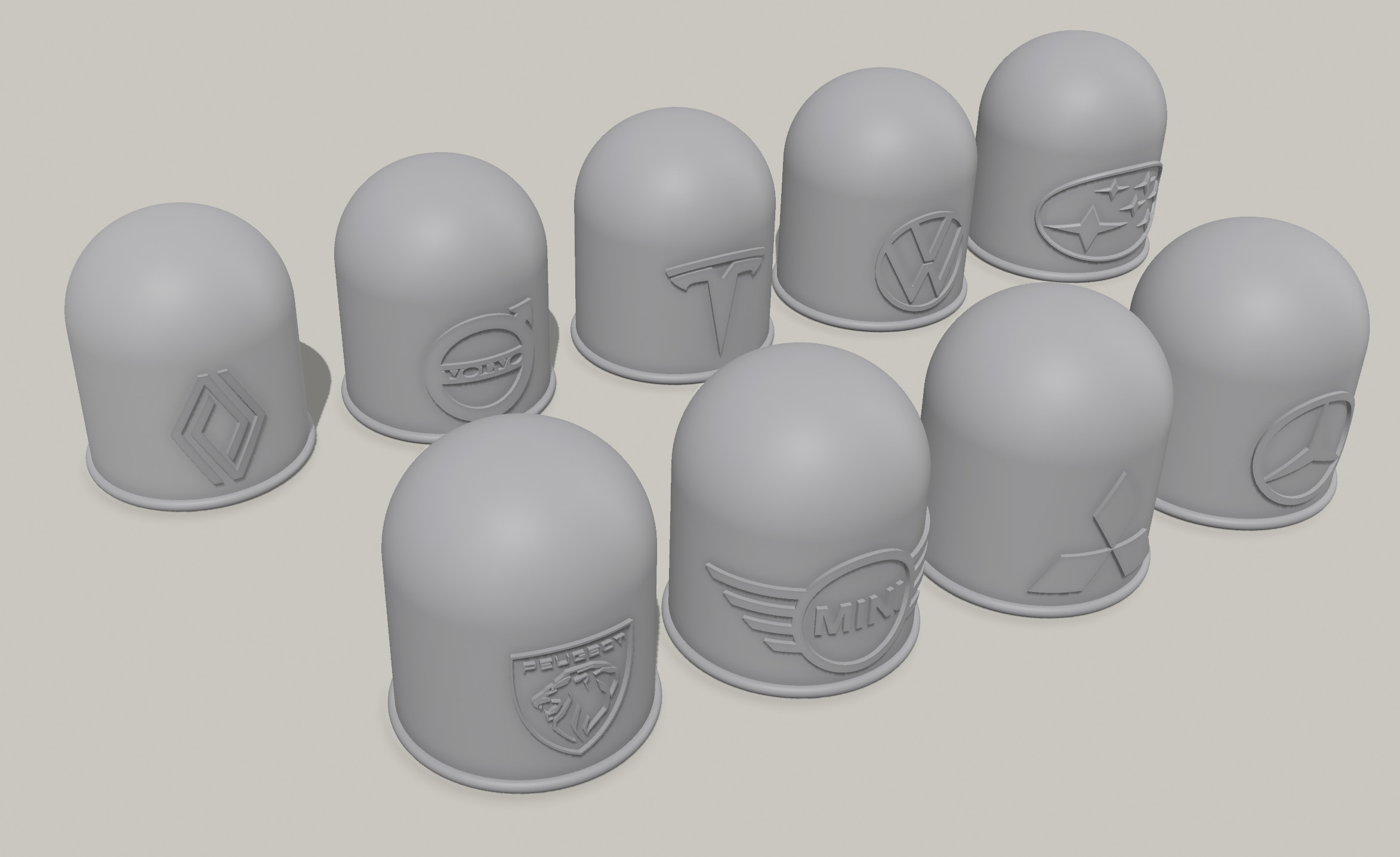 Крышка буксировочного крюка с логотипом бренда — стильная защита вашего авто для 3D принтера