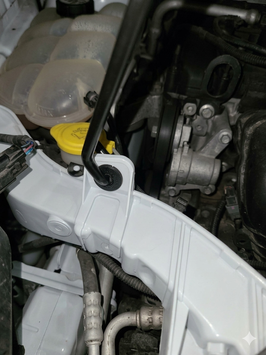 Детали авто в 3D: Ford Escape Hood Prop Rod Grommet для 3D принтера