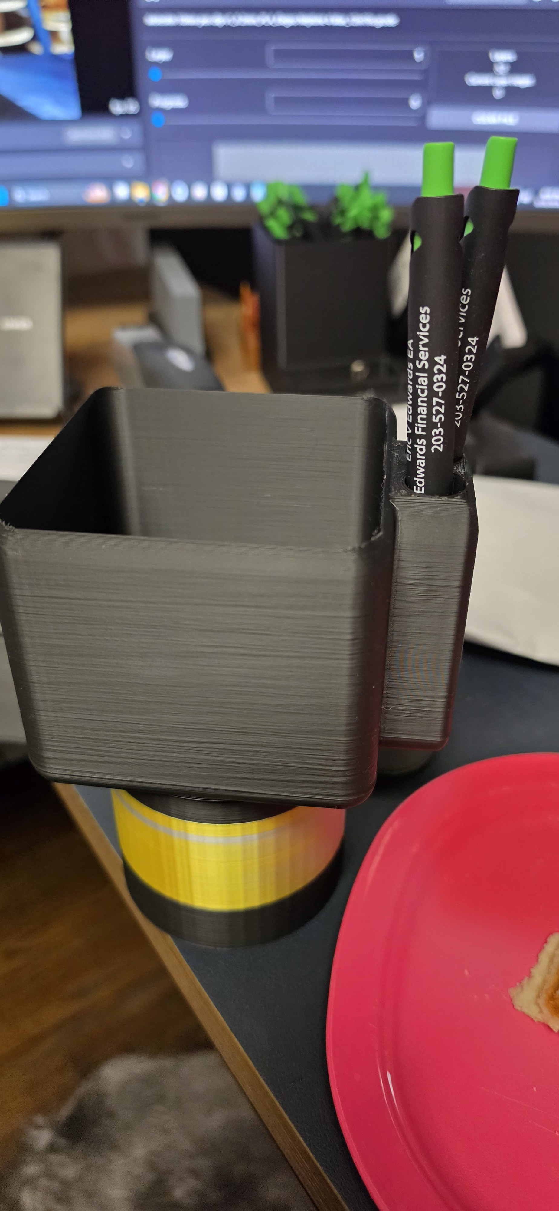 Адаптер держателя стакана для бутылки Tupperware Eco 1 литр 🌍🚀 для 3D принтера