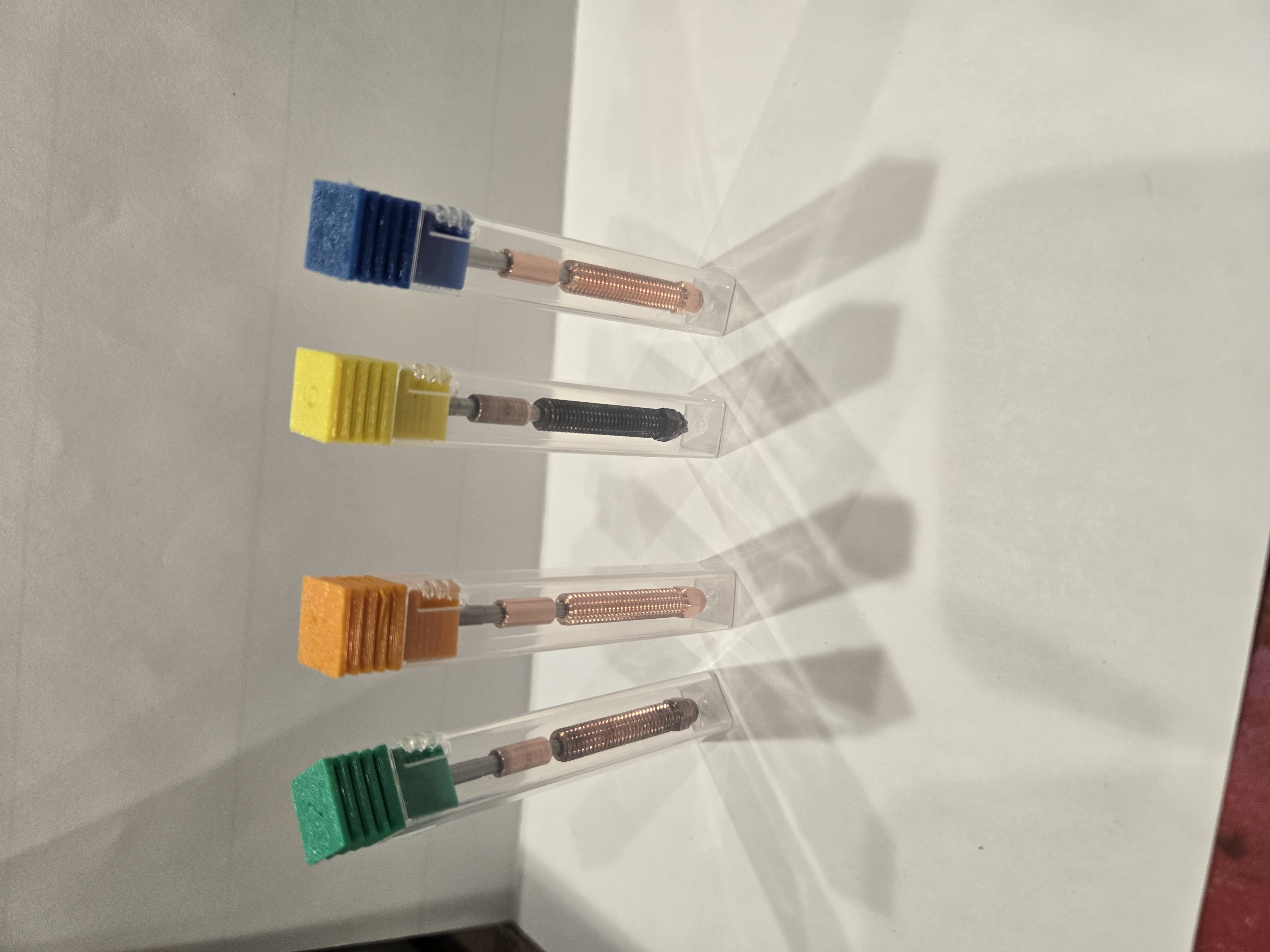 🔺 Цветовые колпачки для экструдеров: идеальная организация принтера для 3D принтера