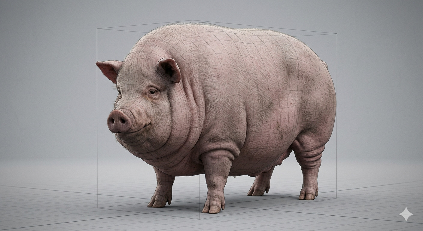 Farming Pig для 3D принтера