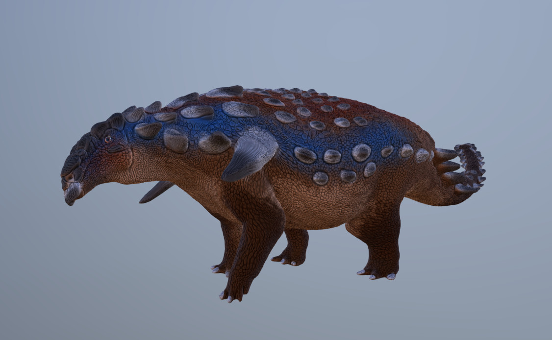 Уникальная 3D-модель древнего броненосца Glyptodontopelta для 3D принтера