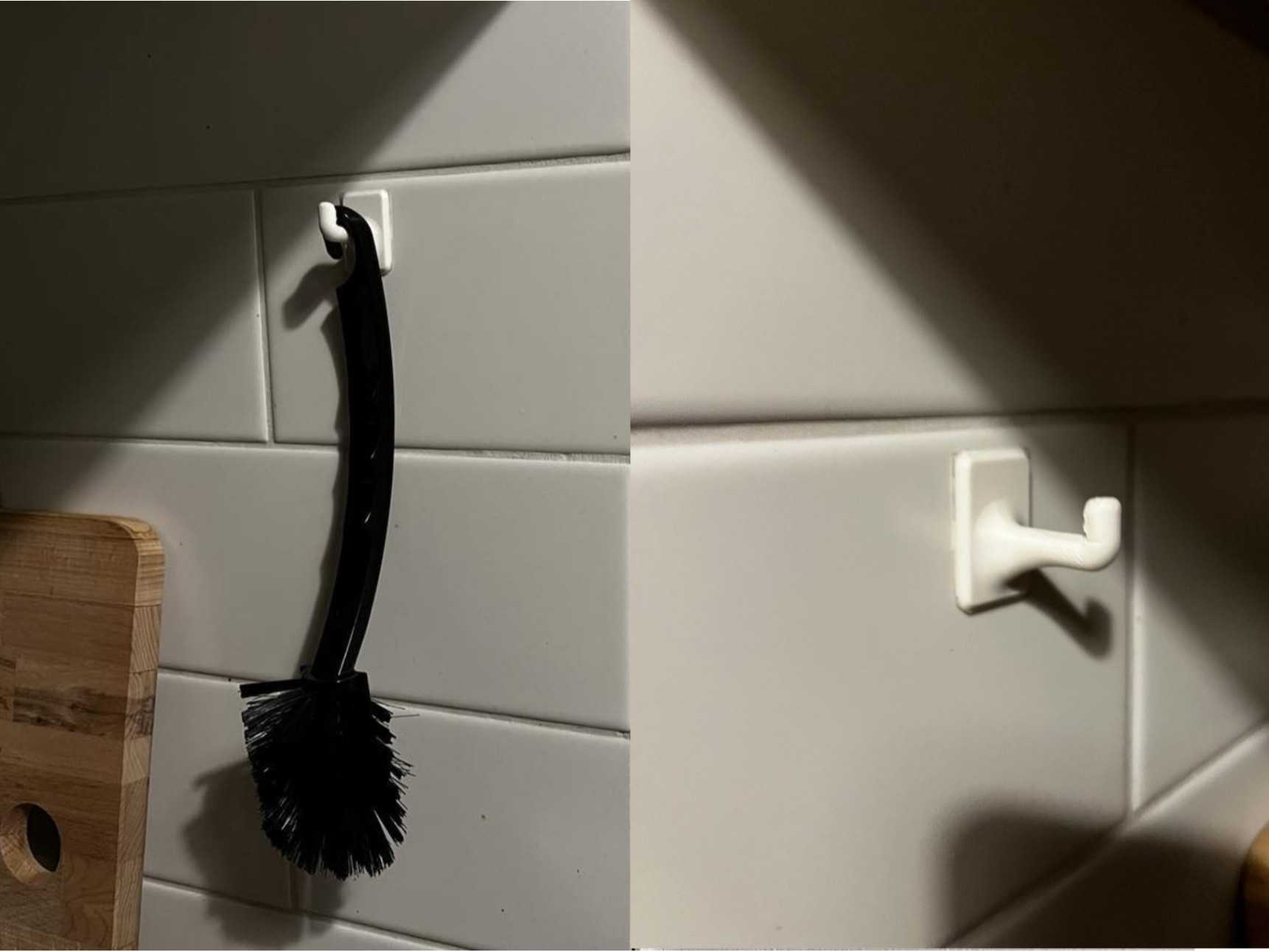 Крючок для щётки — стильный аксессуар вашей кухни для 3D принтера