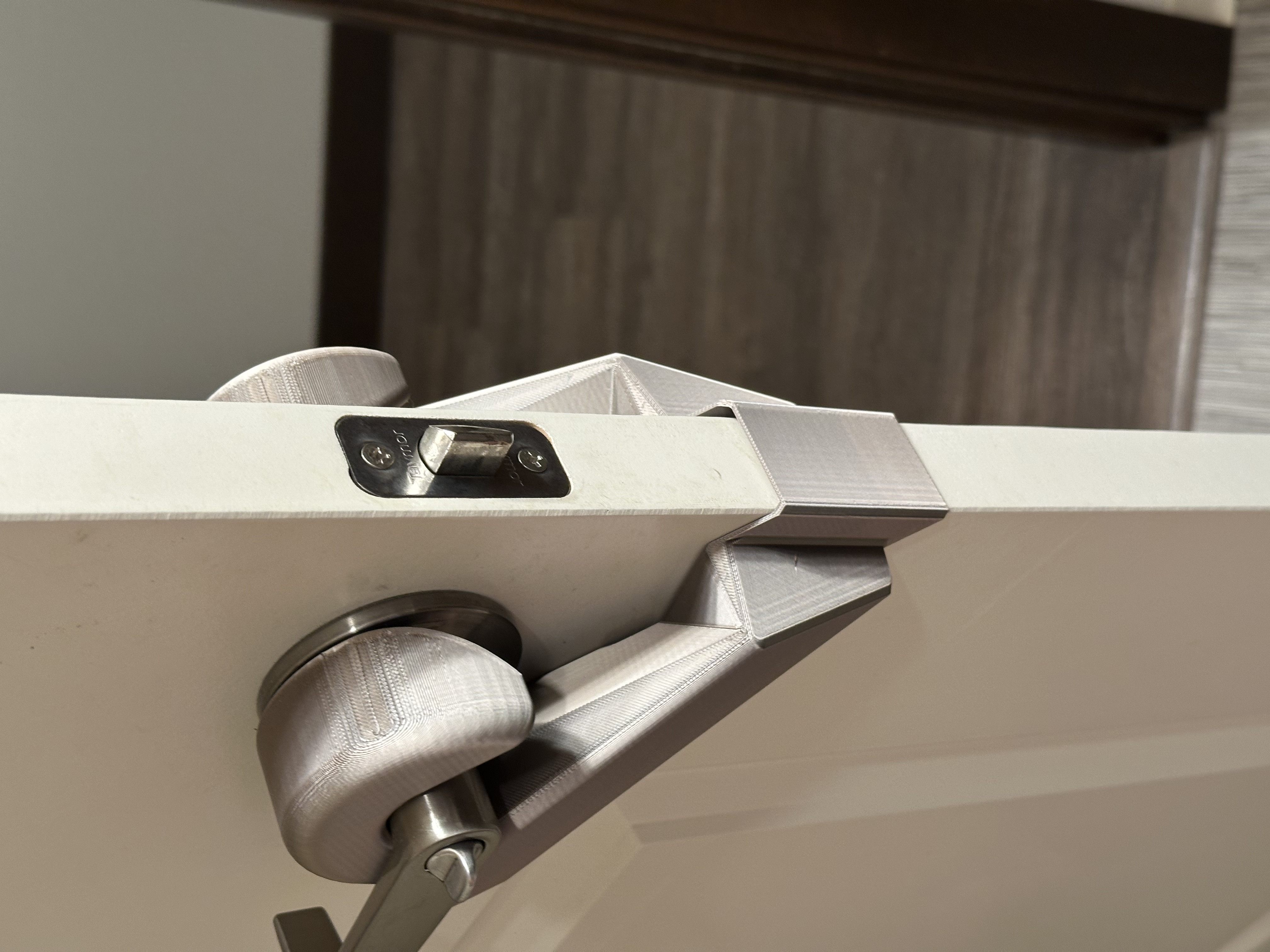 Современная ручка дверного замка — идеальная деталь интерьера для 3D принтера