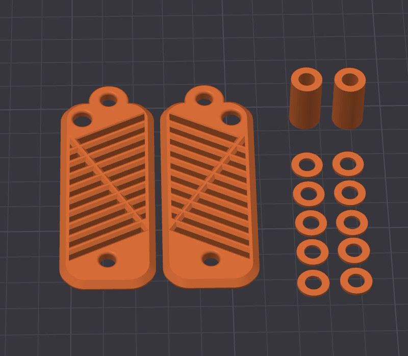 Минималистичный держатель ключей — простой и прочный дизайн для 3D принтера