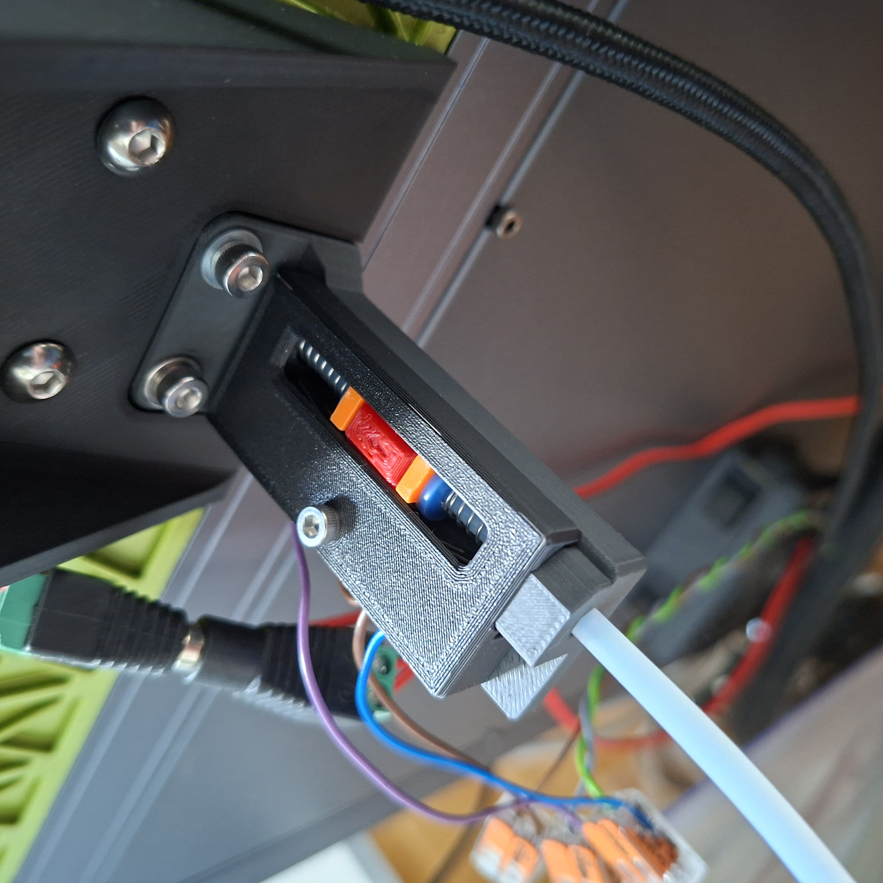 Трехмерная модель сенсора MMU Feedback для сжатия и растяжения для 3D принтера