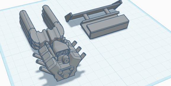 Забавная 3D-модель Crocs car charm для вашего авто для 3D принтера