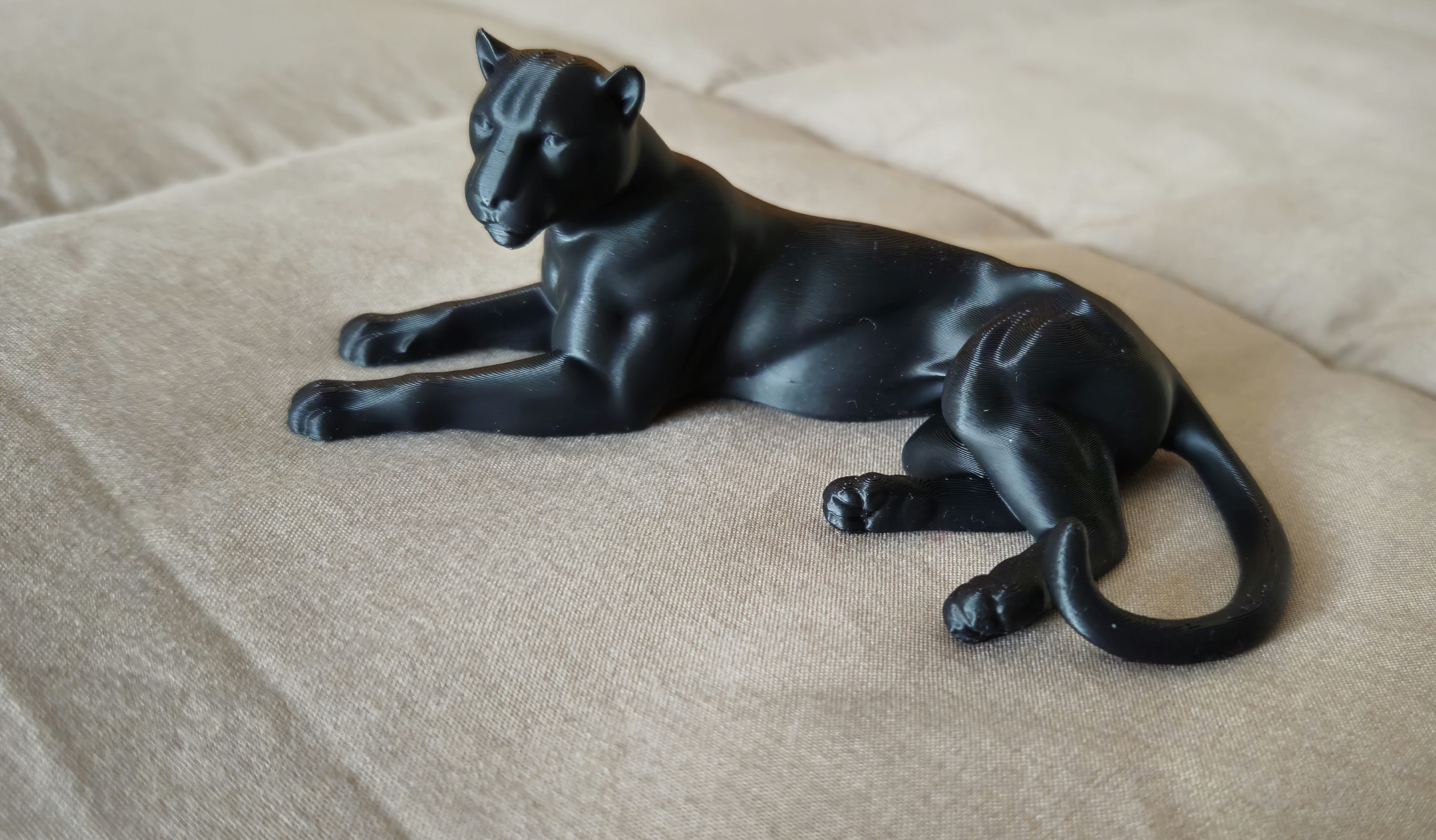 Реалистичная 3D-пантера — скачай модель PANTERA NERA REALE сейчас! для 3D принтера