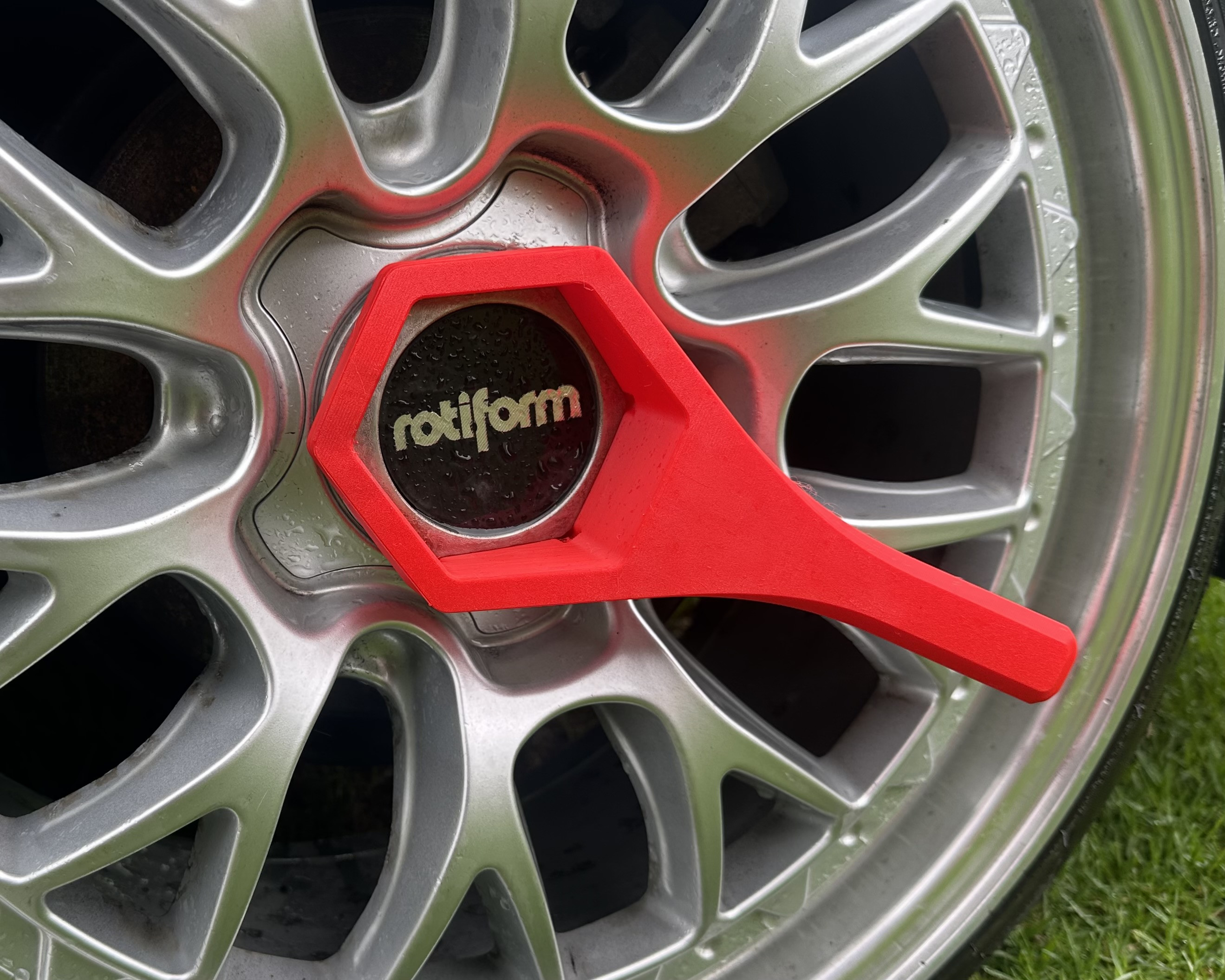 3D-модель ключа для центровочной гайки авто 🔧 для 3D принтера