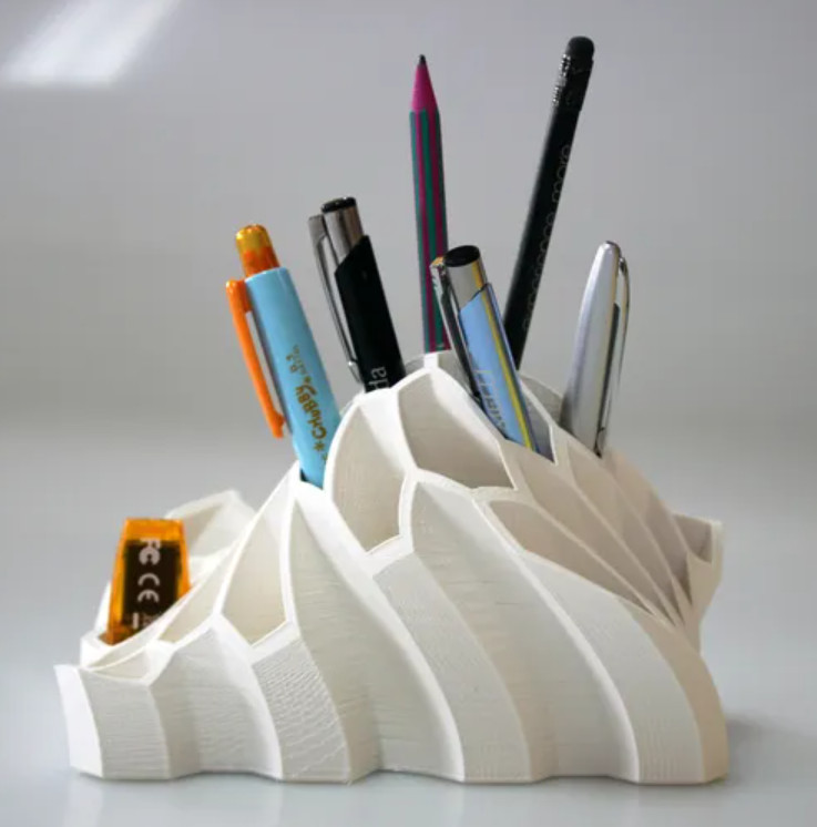 Оригинальная подставка для канцелярии — стильное решение пространства! для 3D принтера