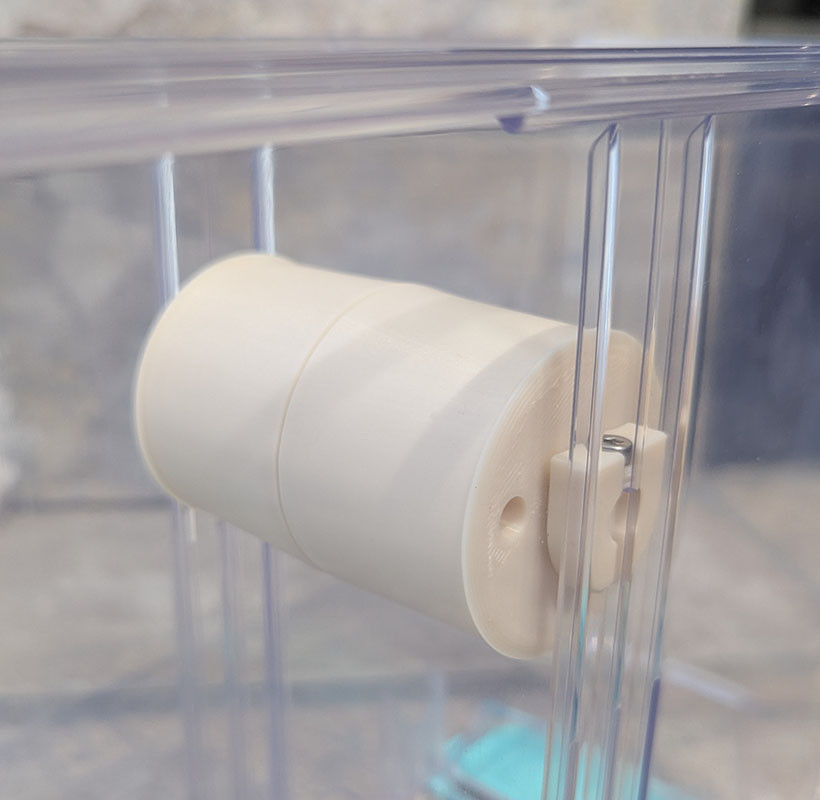 Полка держатель Polydryer spool — стильное решение для хранения нитей для 3D принтера