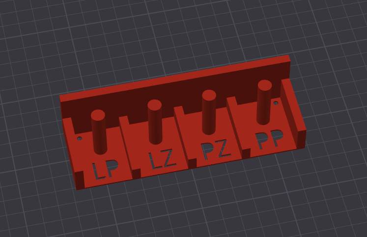 3D модель вешалки для бирок PNEU CZ 📌✨ для 3D принтера