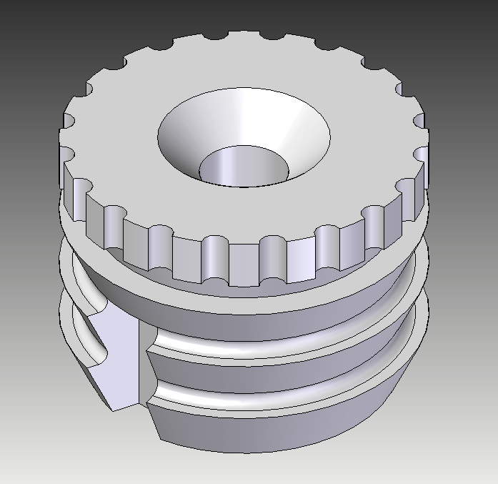 Реалистичная 3D-модель Hinge Dowel ✨ Идеальна для проектирования мебели! для 3D принтера