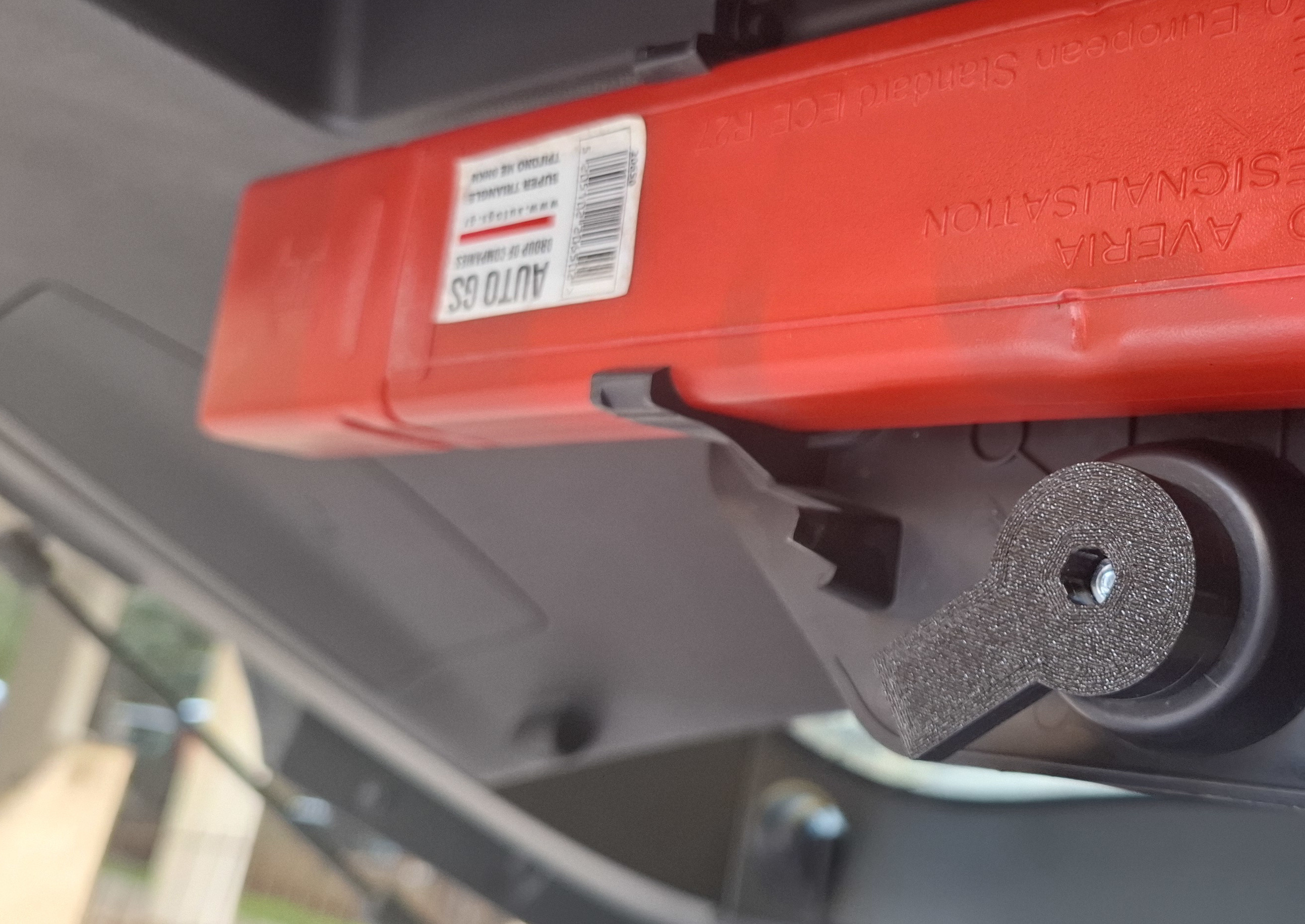 Реалистичная 3D-модель C5 Aircross: крышка отделения аварийного треугольника для 3D принтера