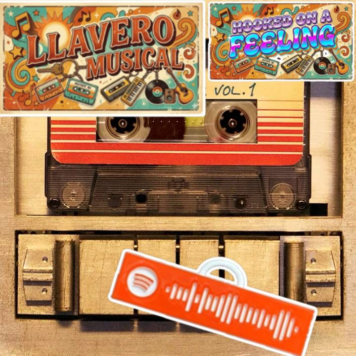 Музыкальный брелок HOOKED ON A FEELING — очарование 3D-модели для 3D принтера