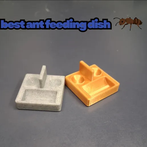 Идеальная кормушка для муравьев 🐜 3D-модель | Сделай сам для 3D принтера