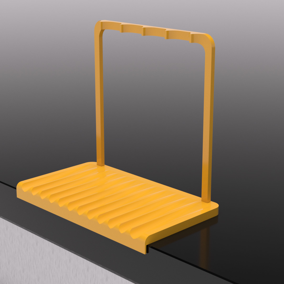 Удобная подставка для кухни Kitchen Basics — 3D модель раковины для 3D принтера