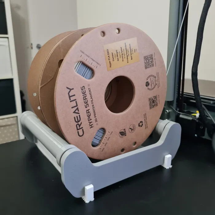 Фильерная катушка Filament Spool Roller v2 — идеально для печати большими объёмами для 3D принтера