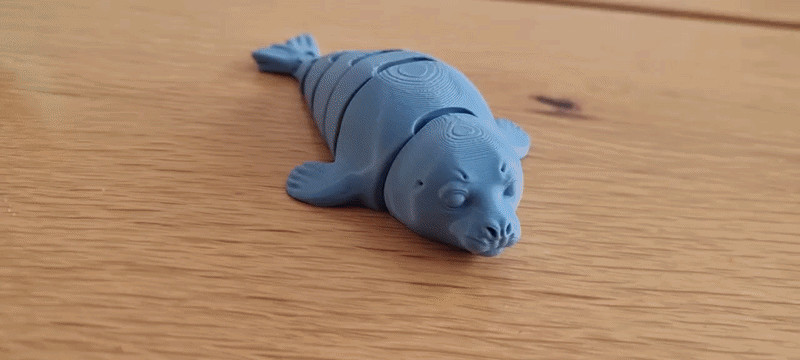 Реалистичный фиджет-сейл артикулированная печать 3D-модели для 3D принтера