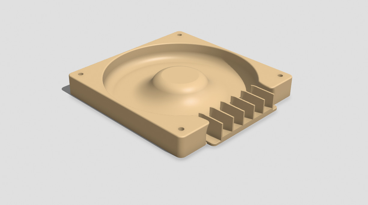 Уникальная 3D-модель вентилятора Side Blower ⚡️ для 3D принтера