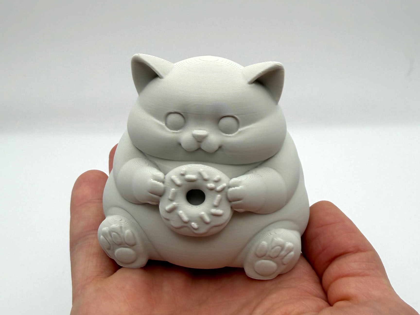 Котёнок Chonky Donut — милота в 3D для 3D принтера
