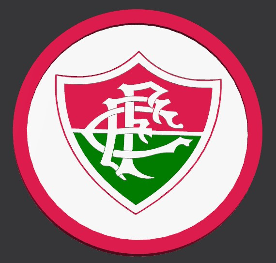 Креативная 3D-модель Porta Copos Fluminense для 3D принтера