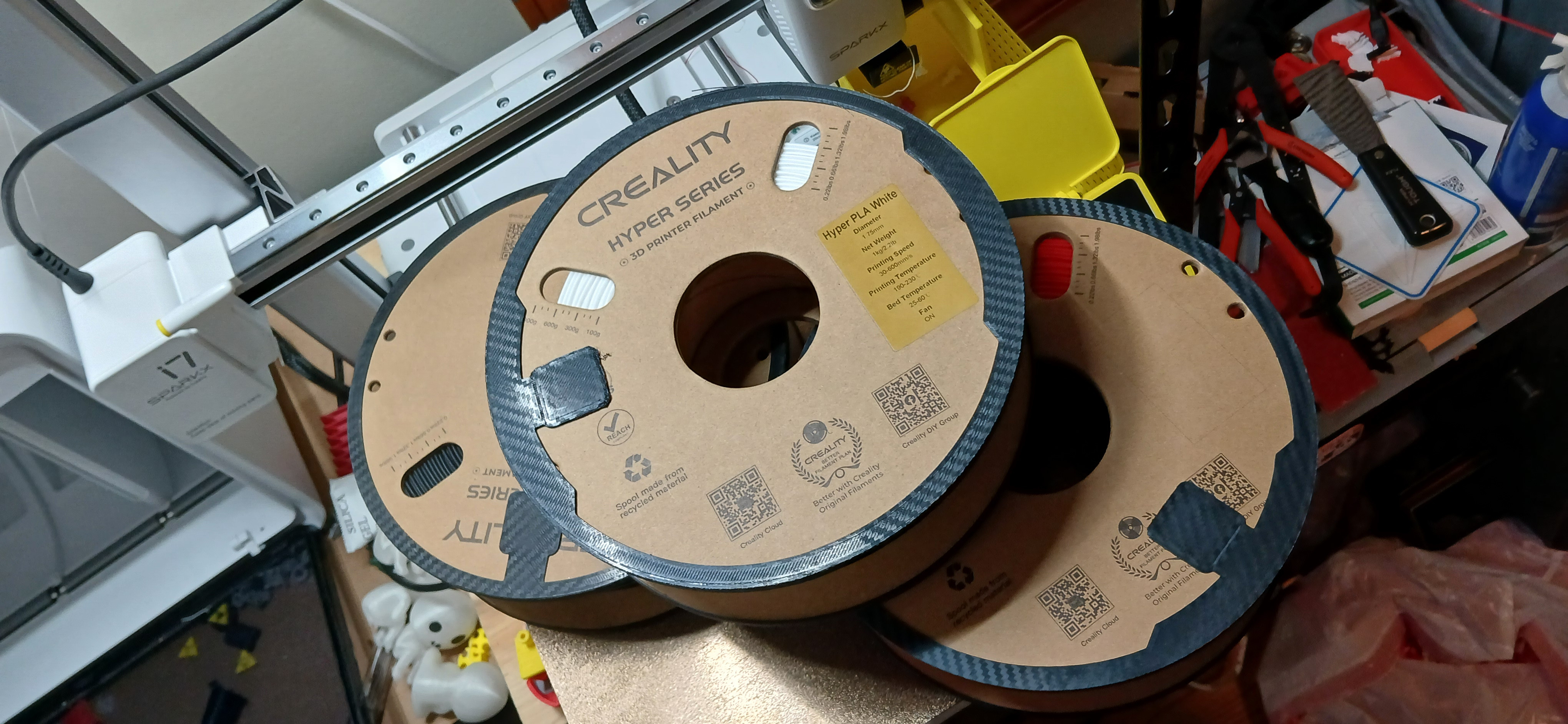 Кольцо Spool с RFID-меткой — идеальный аксессуар для ваших проектов! для 3D принтера