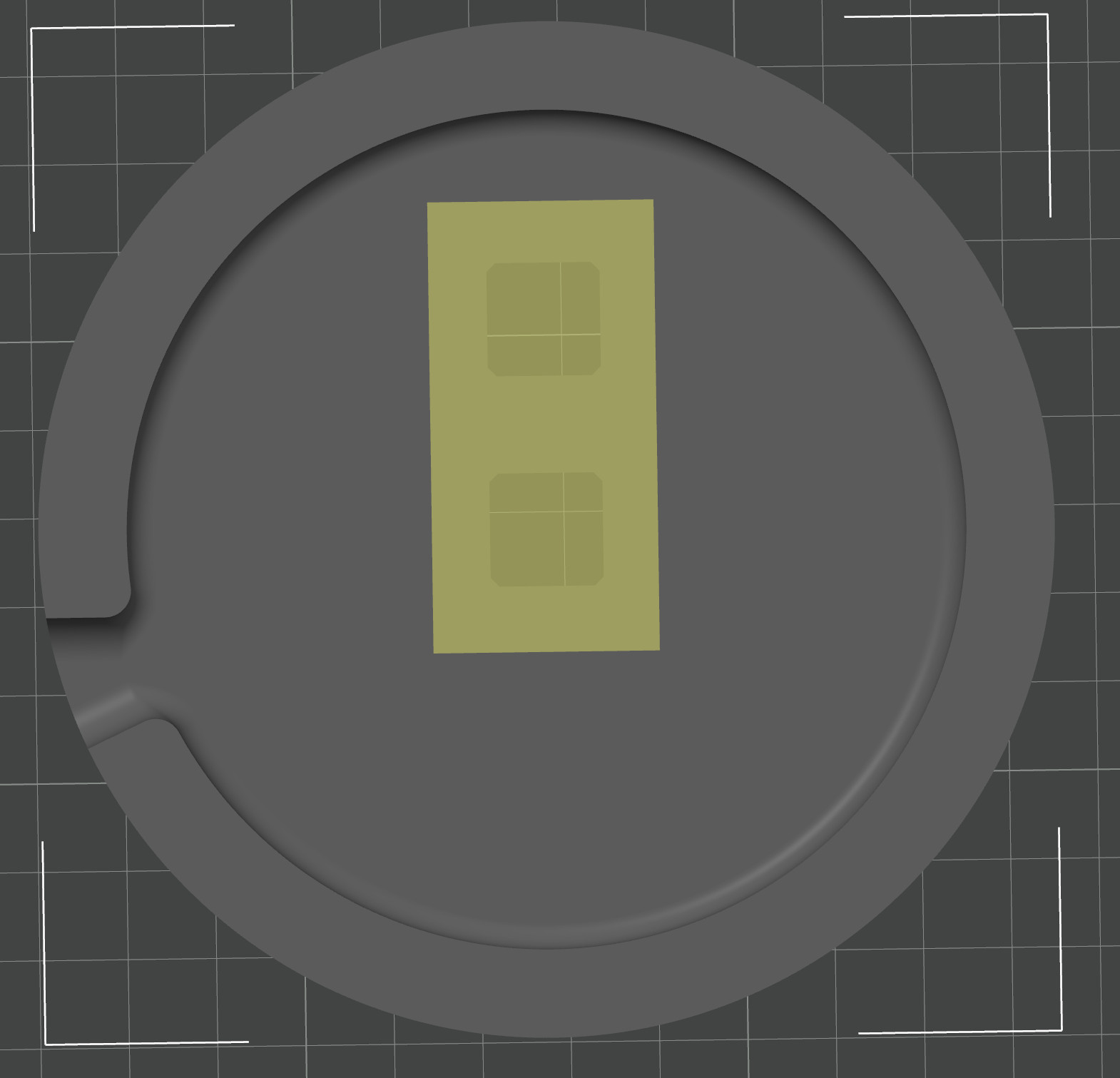 Инструмент снятия/установки топливного насоса VAG 3307 — готовая 3D-модель для 3D принтера