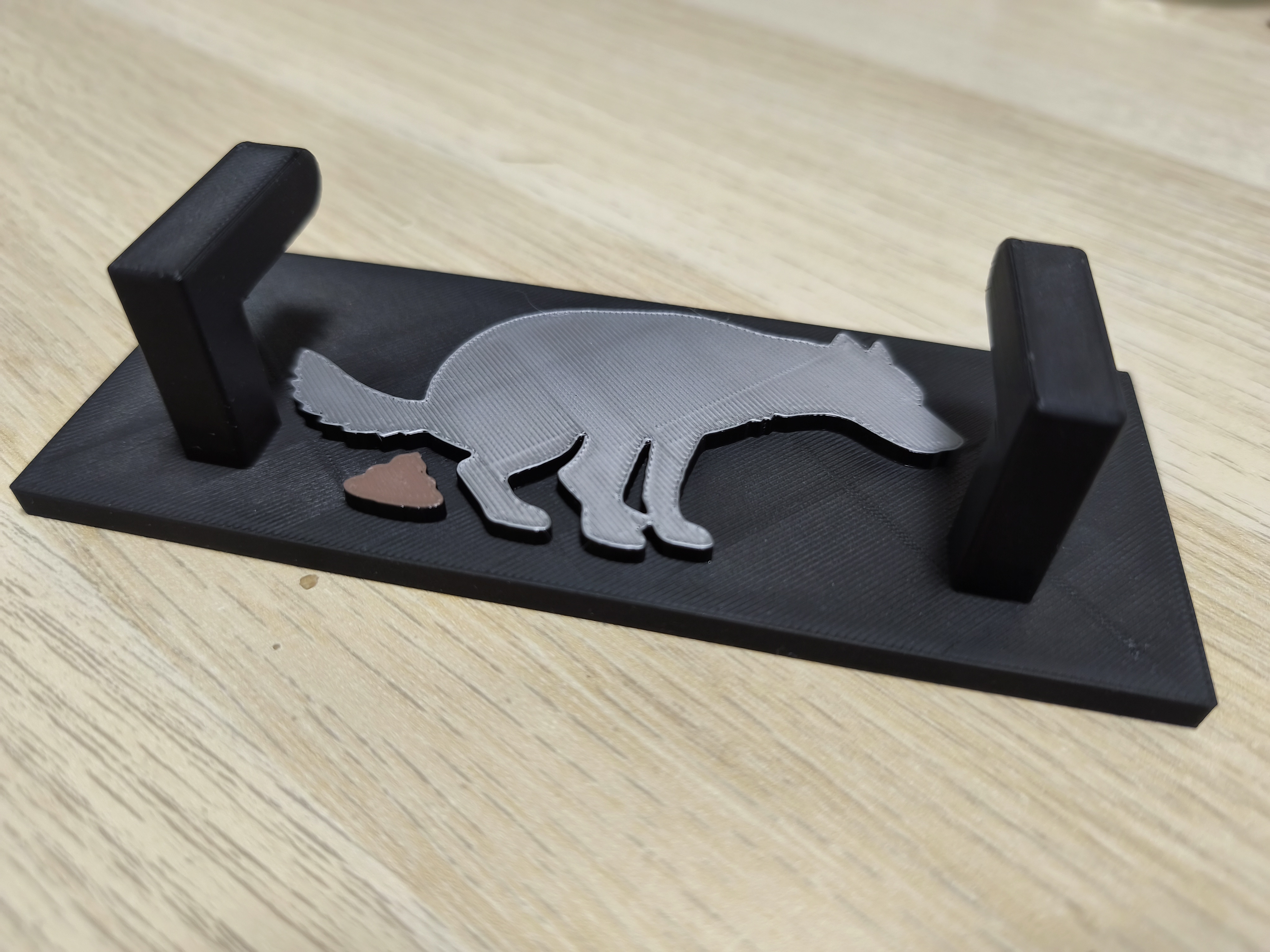 Крючок для пакетов с собачьими отходами — стильная забота о чистоте для 3D принтера