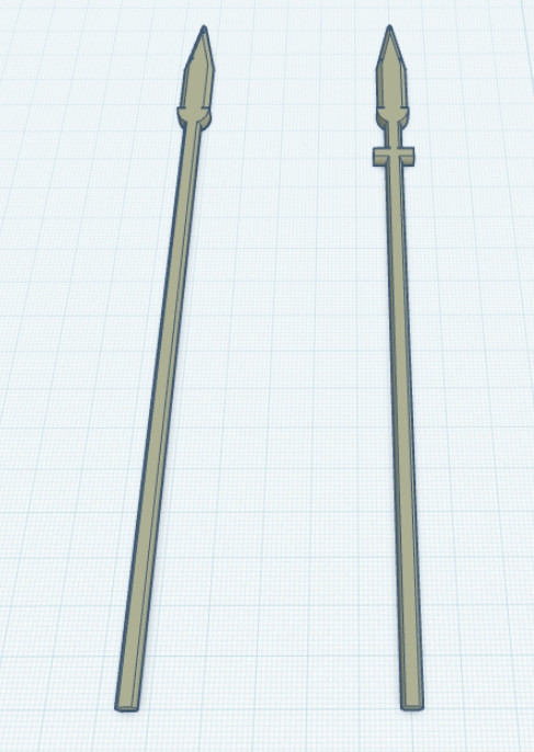 3D-модель Dummy 13 / Carbon 13 spears — реалистичная графика и качество для 3D принтера