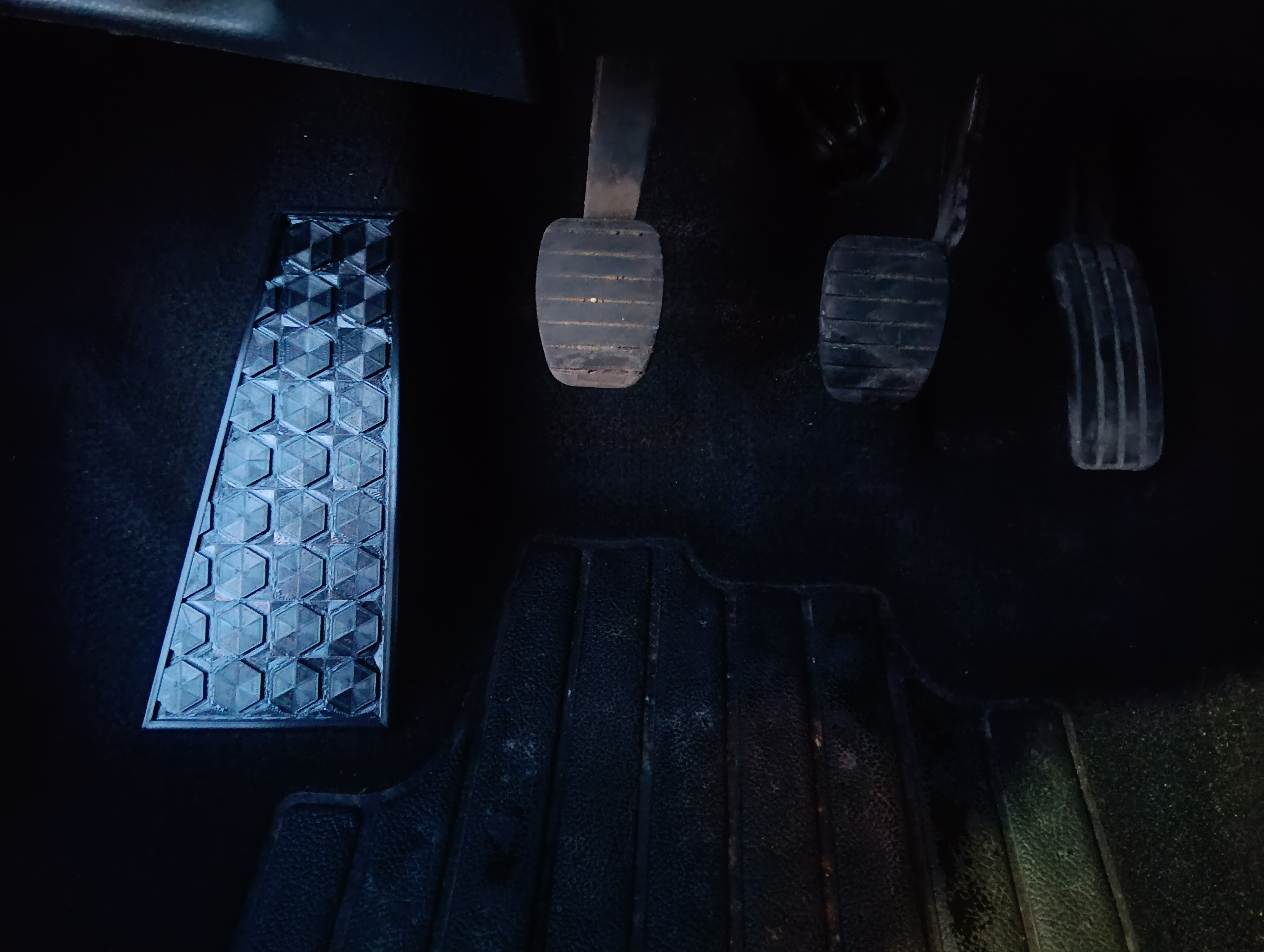 Dacia Dokker Footrest — стильная опора для ног автомобиля для 3D принтера