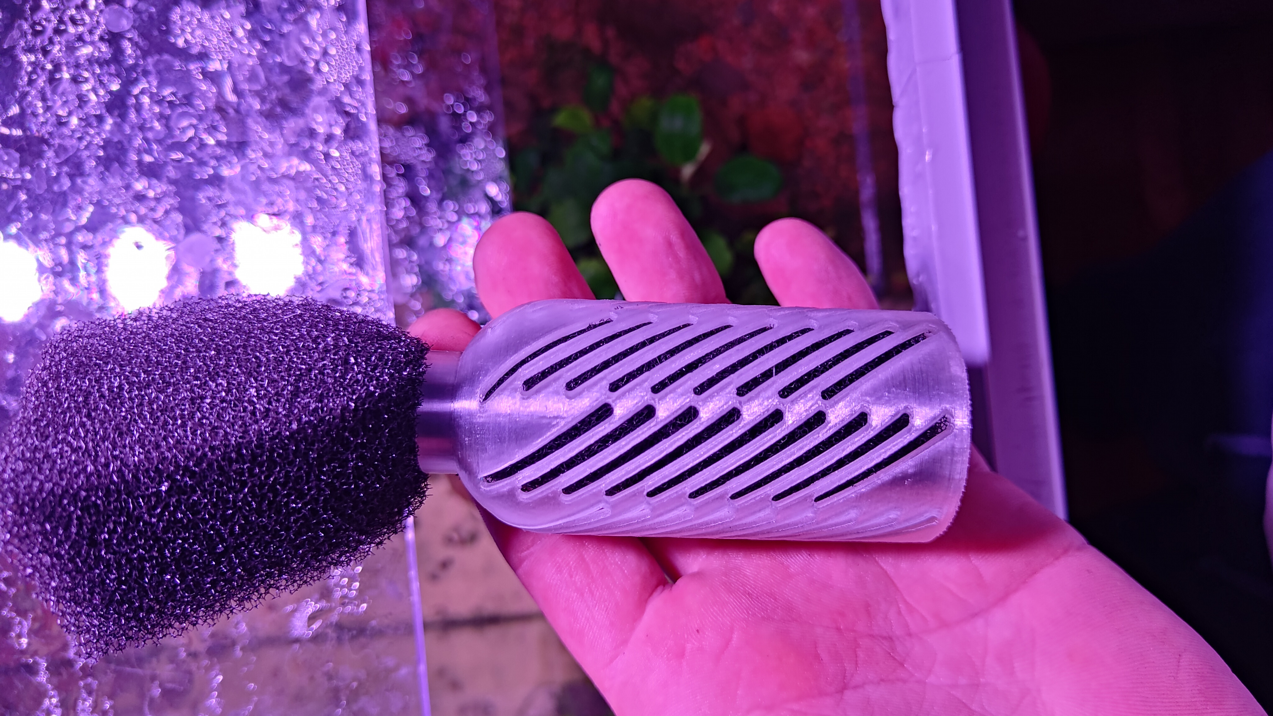 Безопасная решетка фильтра аквариума для креветок 🐙 для 3D принтера