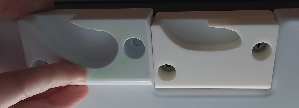 GE refrigerator model GNE27JYMFS alternative door flap guide для 3D принтера