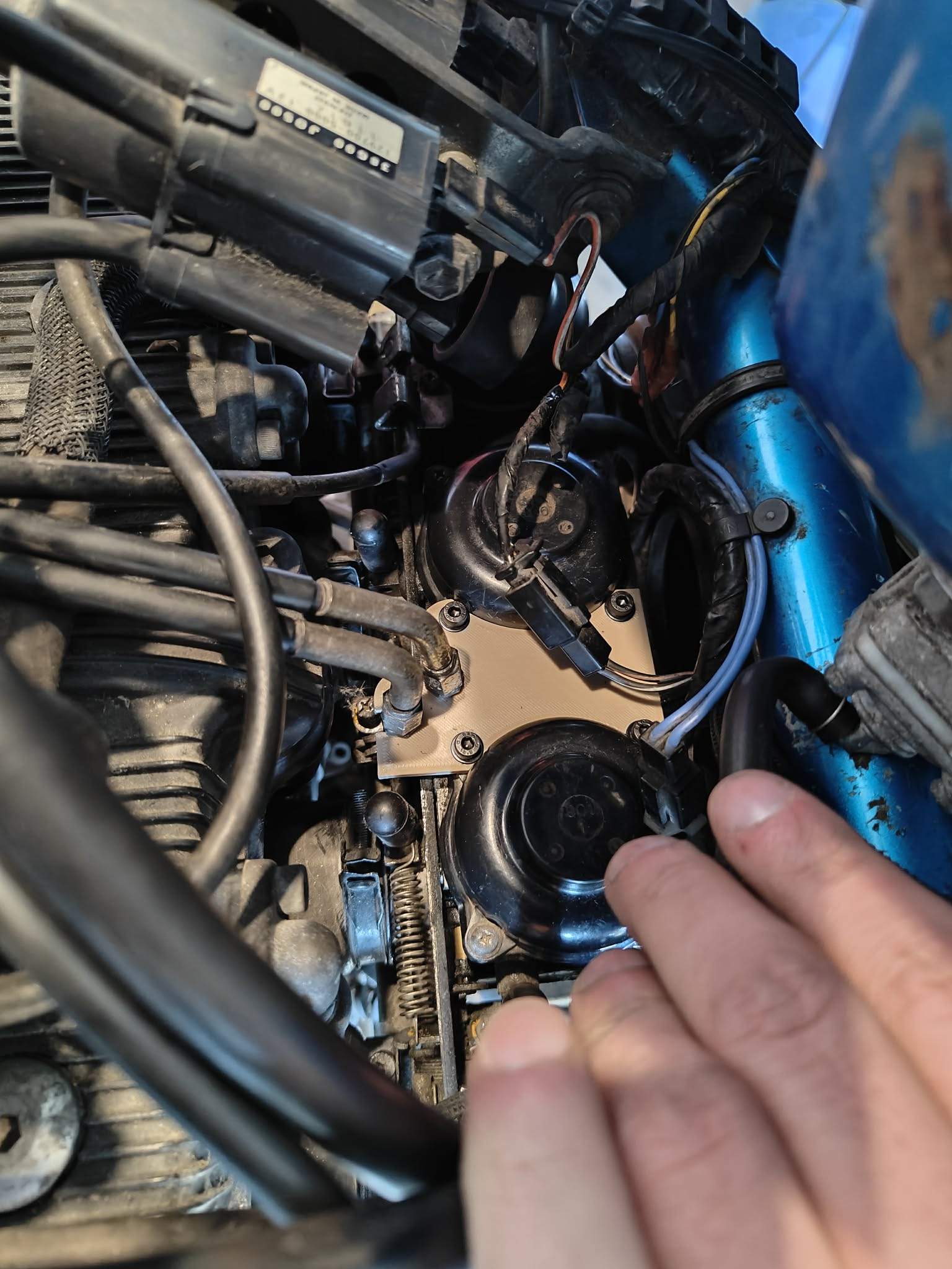 Сузуки Банди́т: держатель троса газа 3D модель для 3D принтера