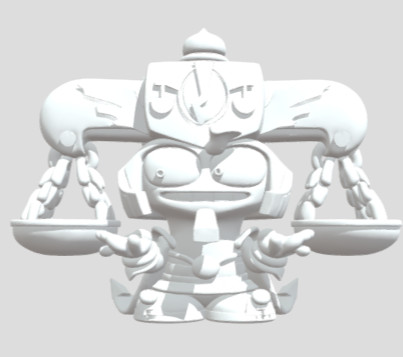 Скачайте уникальную 3D-модель Superthings Equilibra бесплатно! для 3D принтера