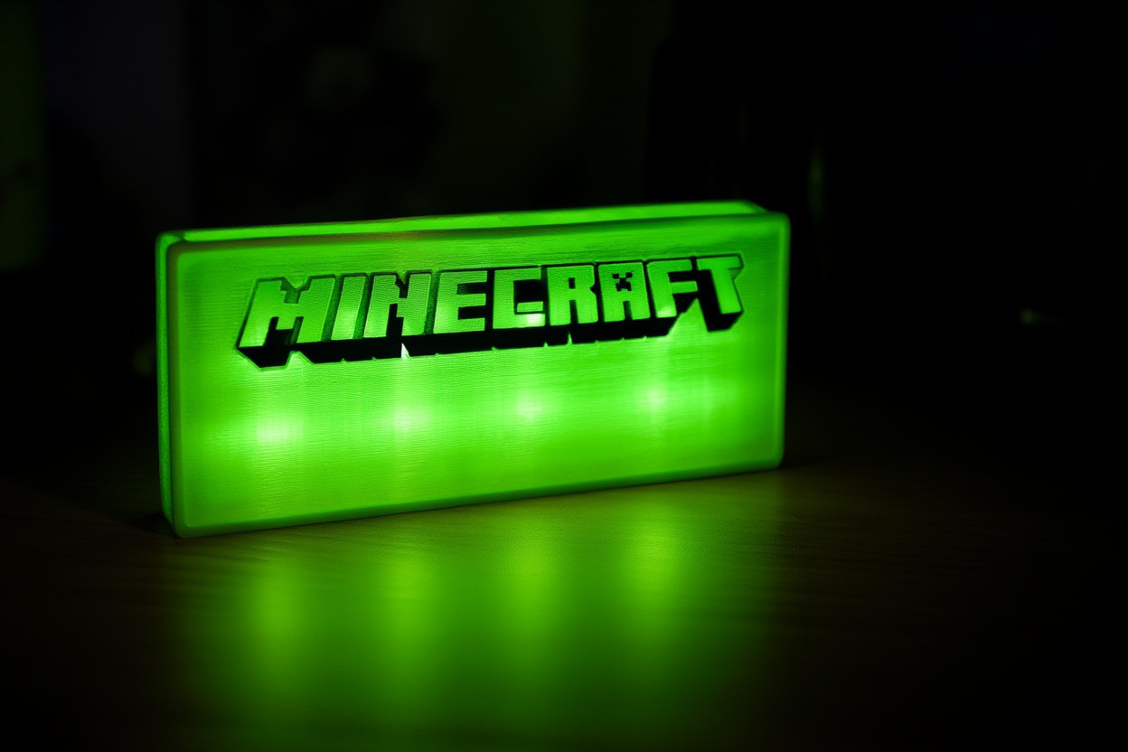Майнкрафт ЛЕД-дисплей своими руками! 🎥✨ для 3D принтера